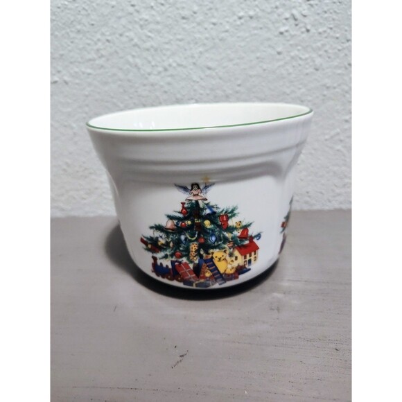 Kronester Bavaria West Germany Christmas Tree Bowl Planter  4.75x5.5” High - Picture 11 of 14